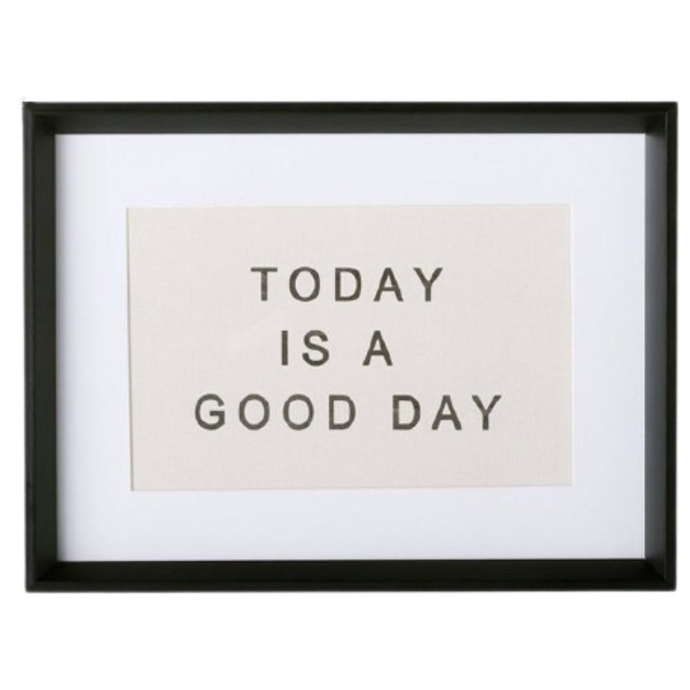 NEW Studio McGeeToday Is A Good Day Framed Canvas